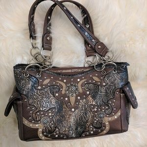 Western bling purse